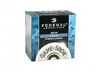 Federal Game Load, 16 Gauge, 2.75", #7.5, 2.5 Dram, 1oz, Shotshell, 25 Round Box H16075