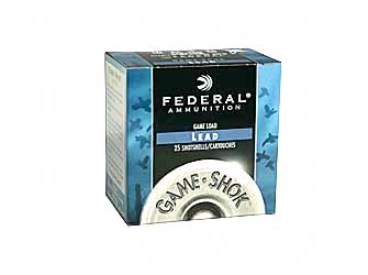 Federal Game Load, 20 Gauge, 2.75", #7.5, 2.5 Dram, .875oz, Shotshell, 25 Round Box H20075