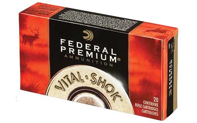 Federal Vital-Shok, 270WIN, 130 Grain, Ballistic Tip, 20 Round Box P270F
