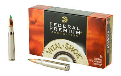 Federal Premium, 30-06, 165 Grain Nosler Ballistic Tip , 20 Round Box P3006Q