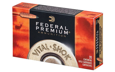 Federal Vital-Shok, 30-06, 165 Grain, Trophy Copper, Lead Free, 20 Round Box P3006TC2