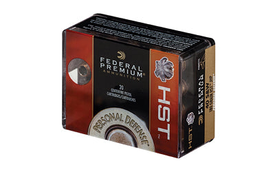 Federal Premium Personal Defense, 380 ACP, 99 Grain, HST, 20 Round Box P380HST1S