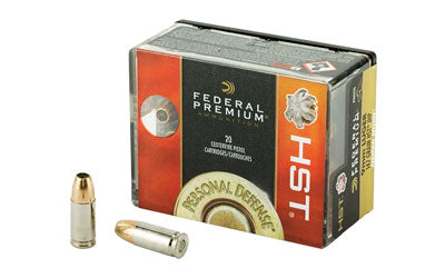 Federal Premium, 9MM, 147 Grain, Jacketed Hollow Point, 20 Round Box P9HST2S