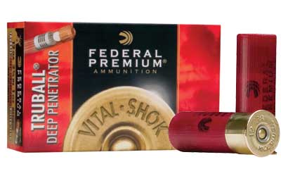 Federal Premium, 12 Gauge, 2.75", 1oz, TruBall, 5 Round Box PB127RS