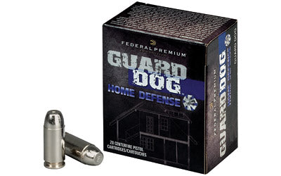 Federal Guard Dog, 40 S&W, 135 Grain, Expanding Full Metal Jacket, Low Recoil, 20 Round Box PD40GRD