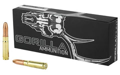 Gorilla Ammunition Company LLC Silverback, 300 Blackout, 205 Grain, Subsonic, Lead Free, Subsonic, 20 Round Box SD300205SD