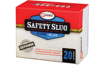 Glaser Blue, 9MM, 80 Grain, Pre-Fragmented, +P, 20 Round Box GL01000/20