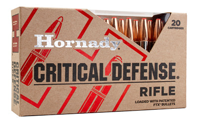 Hornady Critical Defense Rifle, 223 Remington, 73Grain, FlexTip, 20 Round Box 80260