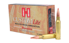 Hornady Custom Lite, 7MM-08, 120 Grain, SST, Low Recoil, 20 Round Box 80572