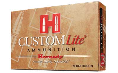 Hornady Custom Lite, 308 Win, 125 Grain, SST, Low Recoil, 20 Round Box 80866