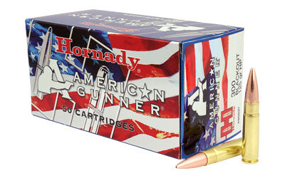 Hornady American Gunner, 300 AAC Blackout, 125 Grain, Hollow Point, 50 Round Box 80897