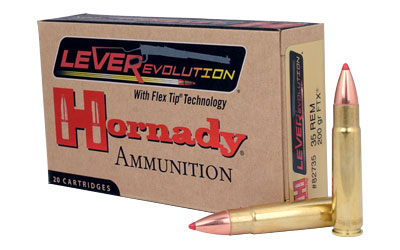 Hornady LeverEvolution, 35 Remington, 200 Grain, FlexTip, 20 Round Box 82735