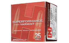 Hornady Superformance, 17 Hornet, 20 Grain, V-Max, 25 Round Box 83005