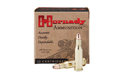 Hornady Custom, 218 Bee, 45 Grain, Hollow Point, 25 Round Box 8307