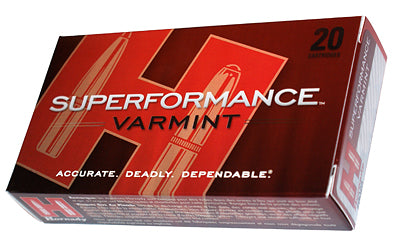Hornady Superformance, 22-250, 50 Grain, V-Max, 20 Round Box 83366
