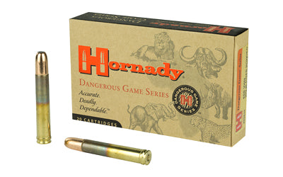 Hornady Dangerous Game, 458 Win, 500Gr, DGX Bonded, 20 Rounds Per Box 85834