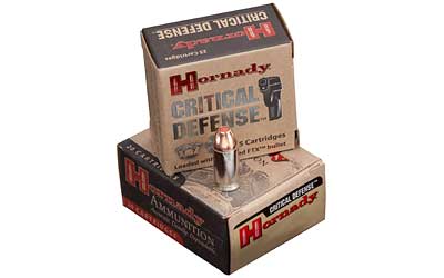 Hornady Critical Defense, 380ACP, 90 Grain, Hollow Point, 25 Round Boxund Box 90080