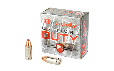 Hornady Critical Duty, 9MM +P, 124 Grain, FlexLock Duty, 25 Round Box 90216