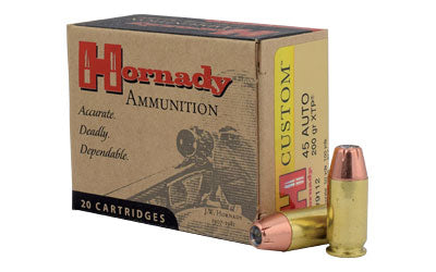 Hornady Self Defense, 45ACP, 200 Grain, XTP, 20 Round Box 9112