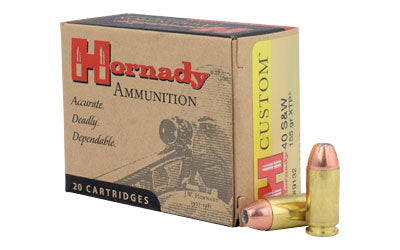 Hornady Self Defense, 40S&W, 155 Grain, XTP, 20 Round Box 9132