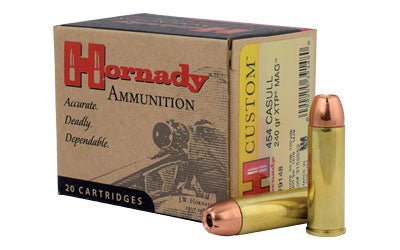 Hornady Hunting, 454 Casull, 240 Grain, XTP, 20 Round Box 9148
