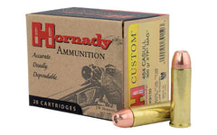 Hornady Custom, 454 Casull, 300 Grain, Jacketed Hollow Point, 20 Round Box 9150