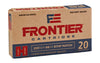 Frontier Cartridge Lake City, 223 Rem, 68 Grain, Boat Tail Hollow Point Match, 20 Round Box FR160