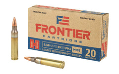 Frontier Cartridge Lake City, 556 NATO, 55 Grain, FM193, FMJ, 20 Round Box FR200
