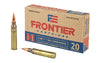 Frontier Cartridge Lake City, 556 NATO, 69 Grain, Boat Tail Hollow Point, 20 Round Box FR310