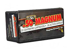 Magnum Research Blount, 50 Action Express, 350 Grain, Jacketed Soft Point, 20 Round Box DEP50JSP350B