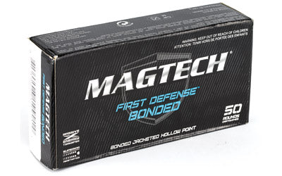 Magtech First Defense Bonded, 9MM 124 Grain, Bonded Hollow Point, 50 Round Box 9BONA