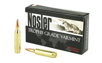 Nosler Trophy, 22 Nosler, 55 Grain, Ballistic Tip, 20 Round Box 60015