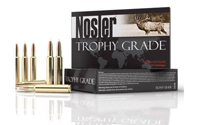 Nosler Trophy Ammunition, 26 129 Grain, AccuBond, Long Range, 20 Round Box 60110