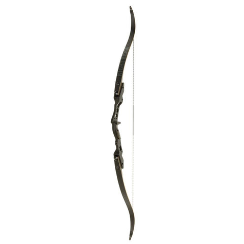 October Mountain Night Ridge ILF Recurve Bow 60 in. 45 lbs. Black RH