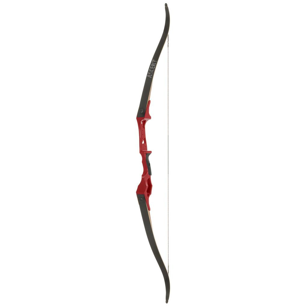 October Mountain Ascent Recurve Bow Red 58 in  20 lbs  RH
