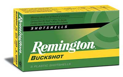 Remington Express, 12 Gauge, 3", 00 Buck, 4 Dram, Buckshot, 15 Pellets, 5 Round Box 20636