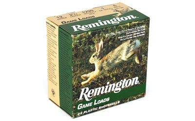 Remington Game Load, 12Ga, 2.75", #6, 3.25 Dr, 1 oz., 25 Round Box 20028