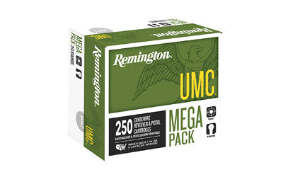 Remington UMC, 380ACP 95 Grain, Full Metal Jacket, Mega Pack, 250 Round Box 23721