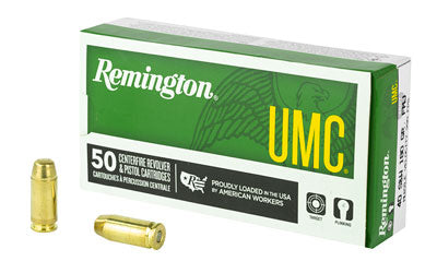 Remington UMC 40 S&W 180Gr Full Metal Jacket 50 500 23742