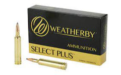 Weatherby Select Plus Ammunition, 257 Weatherby, 120 Grain, Nosler Partition, 20 Round Box N257120PT