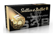 Sellier & Bellot Pistol, 10MM, 180Gr, Jacketed Hollow Point, 50 Round Box SB10B