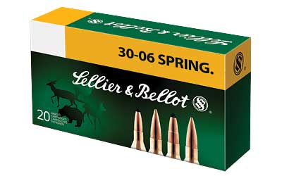 Sellier & Bellot Rifle, 30-06, 150 Grain, SPCE, 20 Round Box SB3006C