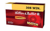 Sellier & Bellot Match, 308WIN, 200 Grain, Boat Tail Hollow Point Subsonic, 20 Round Box SB308SUB - Sellier & Bellot - View 1