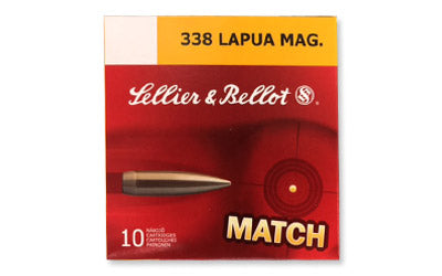 Sellier Bellot Match Boat Tail HP Ammo