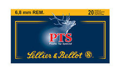 Sellier & Bellot Rifle, 6.8SPC, 110 Grain, PTS, 20 Round Box SB68B