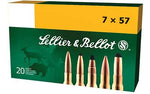 Sellier  Bellot Rifle, 7X57, 140 Grain, Full Metal Jacket, 20 Round Box SB757A