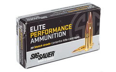 Sig Sauer Elite Performance Match, 300 AAC Blackout, 220 Grain, Open Tip Match, 20 Round Box E300A2-20