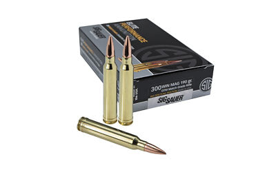 300 Win Mag Ammo - Sig Sauer Elite Match Open Tip Sig Sauer Elite Match Open Tip Ammo