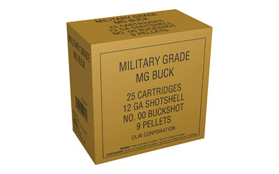 Winchester Military Grade, 12 Gauge, 2.75", 00 Buck, 5 Round Box Q1544