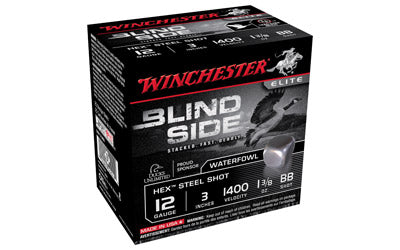Winchester Supreme, 12 Gauge, 3", 1.375 oz., Hex Shot, Lead Free, 25 Round Box SBS123BB